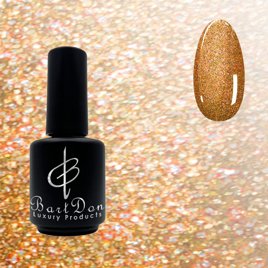 UV Gel Polish - Glam Royal Gold
